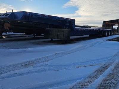 2007 Load King Step Deck Flatbed Trailer