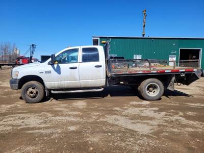 2008 Dodge RAM 3500 HEAVY DUTY CHASSIS CAB Flatbed Truck