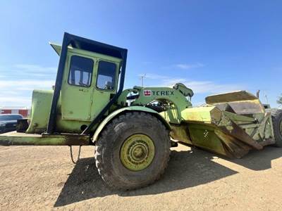 1982 Terex TS14B Scraper