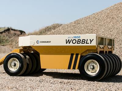 2023 CONQUEST WOBBLY CA1600 Tow Behind Compactor