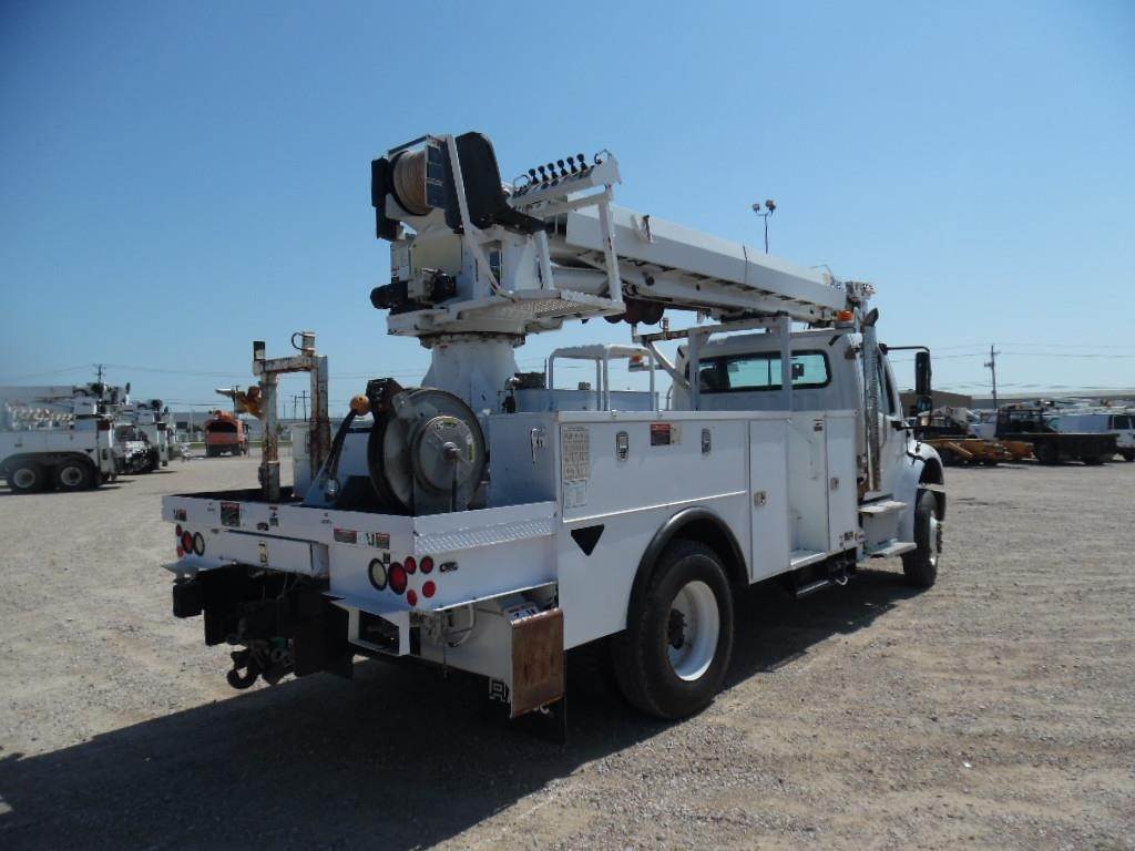 2014 Freightliner M2 106 Single Axle Digger Derrick Truck Automatic