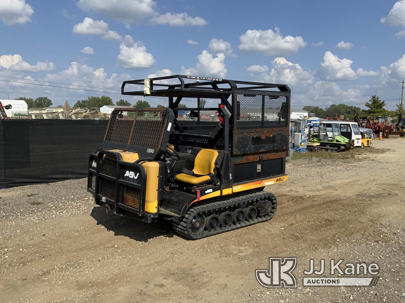 2008 ASV SC50 Scout AllTerrain Track Machine For Sale, 338 Hours