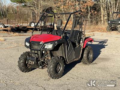2018 Honda SXS500M 4x4 Side by Side All-Terrain Vehicle