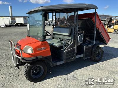 2012 Kubota RTV1140CPX 4X4 Crew-Cab Yard Cart