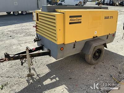 2011 Atlas Copco XAS375 Portable Air Compressor