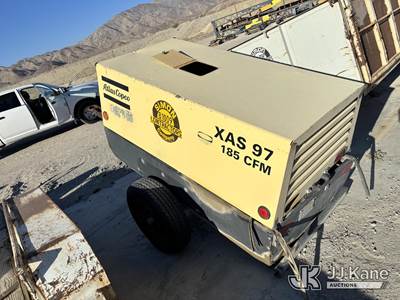 2005 Atlas Copco XAS 97 (185 CFM) Trailer-mounted