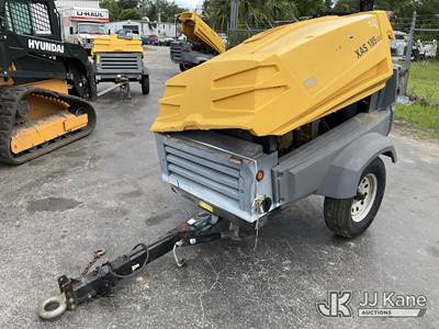 2016 Atlas Copco XAS 185 CD7 T4F Portable Air Compressor