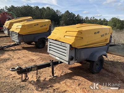 2013 Atlas Copco XAS 185JD7 Air Compressor