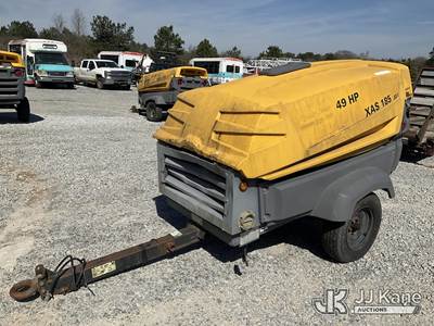 2013 Atlas Copco XAS 185JD7 Air Compressor