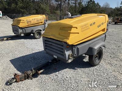 2013 Atlas Copco XAS 185JD7 Air Compressor