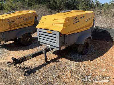 2013 Atlas Copco XAS 185JD7 Air Compressor