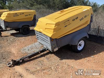 2013 Atlas Copco XAS 185JD7 Air Compressor