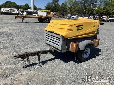 2012 Atlas Copco XAS 185JD7 Portable Air Compressor