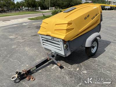 2013 Atlas Copco XAS 185JD7 Portable Air Compressor