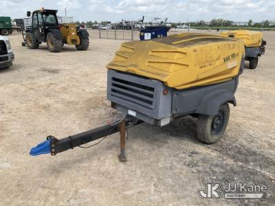 2014 Atlas Copco XAS185JD7LJ Portable Air Compressor