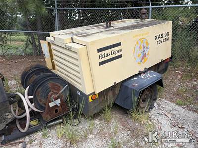 2001 Atlas Copco XAS96 Portable Air Compressor