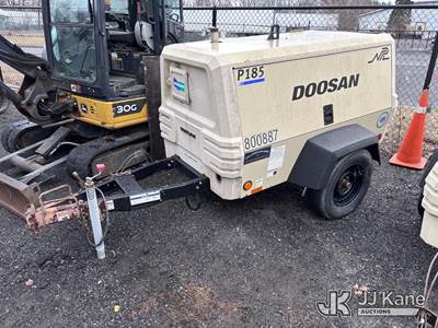 2015 Doosan P185 Air Compressor