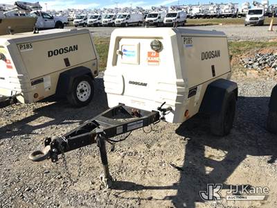 2018 DOOSAN P185WDO-T4F Portable Air Compressor