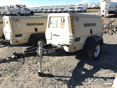 2018 DOOSAN P185WDO-T4F Portable Air Compressor