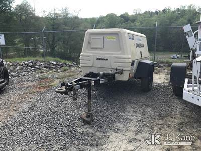 2018 Doosan P185WDO-T4F Portable Air Compressor