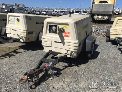 2016 Doosan P185WDZ-T4F Portable Air Compressor