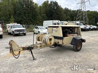 1998 Ingersoll Rand 185WJD 185 cfm Portable Air Compressor