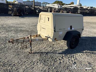 2004 Ingersoll Rand P185WJD Portable Air Compressor