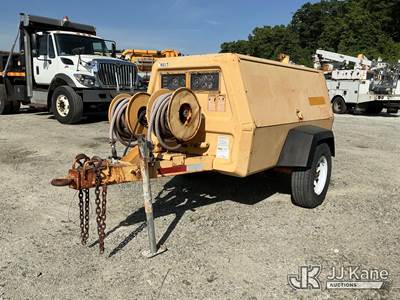 1986 Ingersoll Rand P185WJD Portable Air Compressor