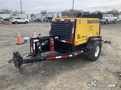 2018 Kaeser M58 210cfm Portable Air Compressor