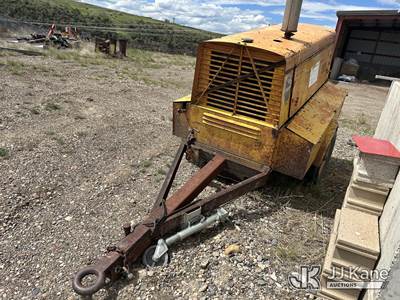 LeRoi Q125G-E Portable Air Compressor