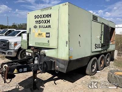 2012 Sullair 1150XHA900 Air Compressor