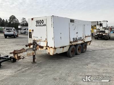 2000 Sullair 1600H Portable Air Compressor
