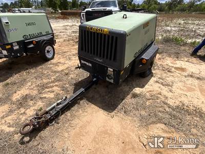 2014 Sullair 185DPQ 185 cfm Portable Air Compressor