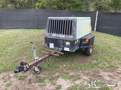 2008 Sullair 185DPQ-CAT Towable Air Compressor