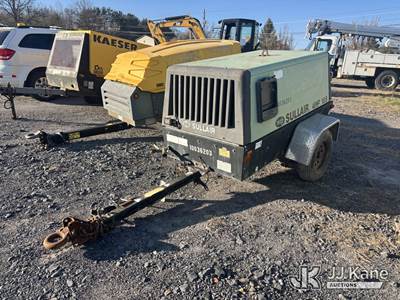 2012 Sullair 185DPQ-JD 49HP Portable Air Compressor
