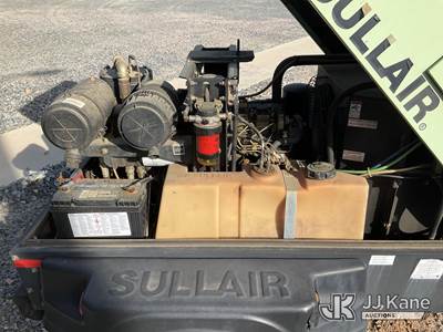 2000 Sullair 185DPQ-PERK Portable S/A Air Compressor For Sale, 738 ...