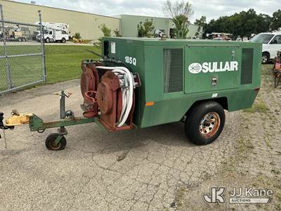 Sullair 185DPQ-JD Portable Air Compressor