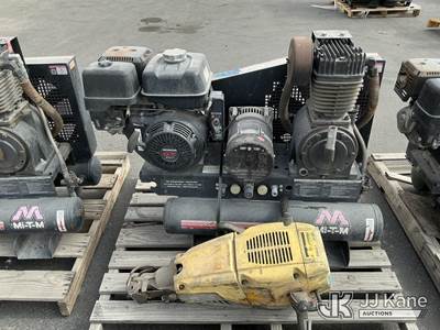 Mi-T-M Air Compressor/ Generator Gas powered jackhammer (Used Keys in warehouse )