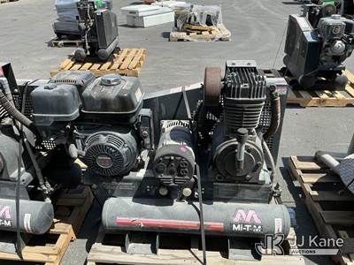 Mi-T-M Air Compressor/ Generator Gas powered (Used Keys in ware )