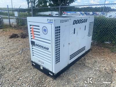 2018 Doosan P185WDOU-T4F Air Compressor