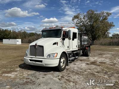 2015 Kenworth T370 Crew Cab Asphalt Truck