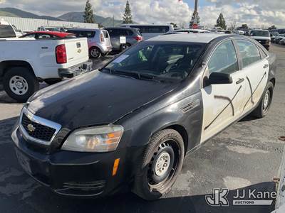 2012 Chevrolet Caprice Police 4-Door Sedan