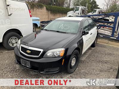 2012 Chevrolet Caprice Police 4-Door Sedan