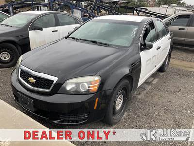 2013 Chevrolet Caprice Police 4-Door Sedan