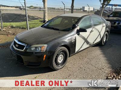 2011 Chevrolet Caprice Police 4-Door Sedan