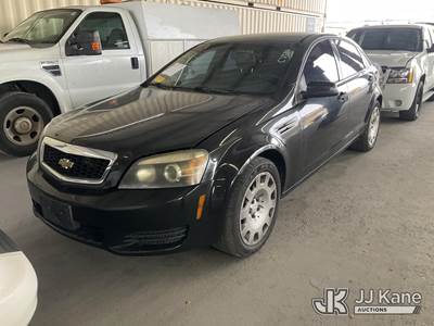 2012 Chevrolet Caprice Police 4-Door Sedan