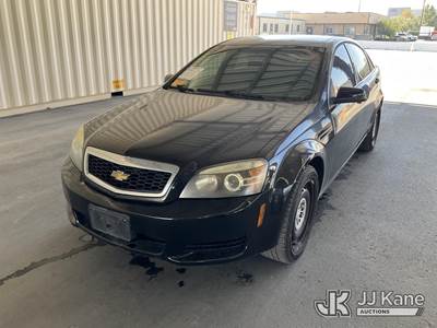 2012 Chevrolet Caprice Police 4-Door Sedan