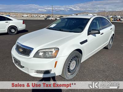 2013 Chevrolet Caprice Police 4-Door Sedan