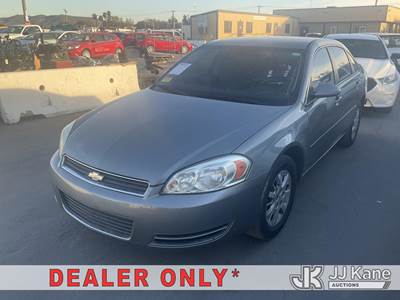 2008 Chevrolet Impala Police 4-Door Sedan