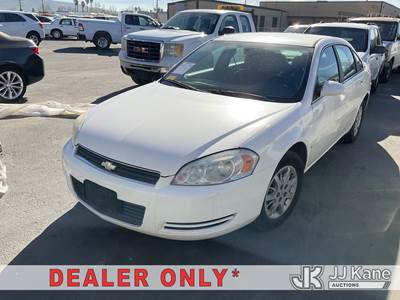 2008 Chevrolet impala Police 4-Door Sedan